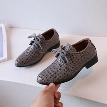 Load image into Gallery viewer, Children Leather Shoes for Boys Pointed-toe Casual Breathe-able Korean Style
