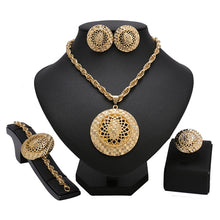 Load image into Gallery viewer, Fashion Trendy Nigerian Wedding African Beads Jewelry Sets
