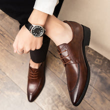 Load image into Gallery viewer, Men Business Shoes Banquet Wedding Shoes Men Moccasins Shoes
