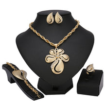 Load image into Gallery viewer, Fashion Trendy Nigerian Wedding African Beads Jewelry Sets
