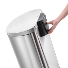 Load image into Gallery viewer, Trash Can Combo Stainless Steel with Pedal Kitchen Bathroom
