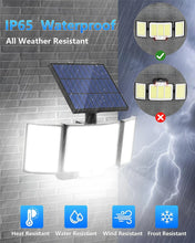 Load image into Gallery viewer, 348LED Outdoor Solar Light with Motion Sensor Remote Control
