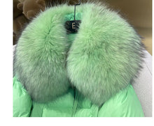 Load image into Gallery viewer, Winter New Light Luxury All-match Big Fur Collar Loose Women&#39;s Long-Sleeved
