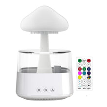 Load image into Gallery viewer, Mushroom Rain Electric Aroma Diffuser Colorful Night Light
