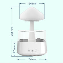 Load image into Gallery viewer, Mushroom Rain Electric Aroma Diffuser Colorful Night Light
