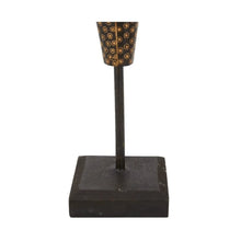 Load image into Gallery viewer, Wood Standing African Woman Sculpture with Baskets on Their Heads
