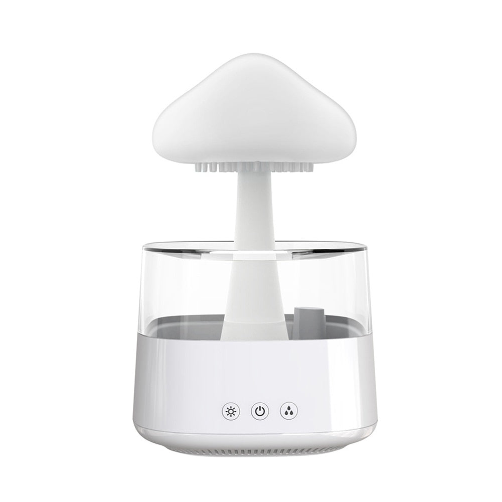 Mushroom Rain Electric Aroma Diffuser Colorful Night Light