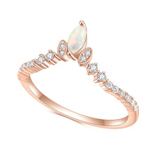 Load image into Gallery viewer, Ethiopian Women Handmade Stacking Ring Set 14K Rose Gold Plated
