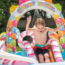 Load image into Gallery viewer, Kids Inflatable Candy Zone Swim Play Center Kids Splash Pool
