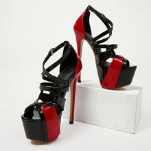 Load image into Gallery viewer, Peep Toe 16.5CM Extreme High Heels for Women
