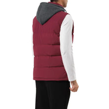 Load image into Gallery viewer, Men&#39;s Winter Hooded Sleeveless Padded Vest Down Jackets
