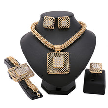 Load image into Gallery viewer, Fashion Trendy Nigerian Wedding African Beads Jewelry Sets
