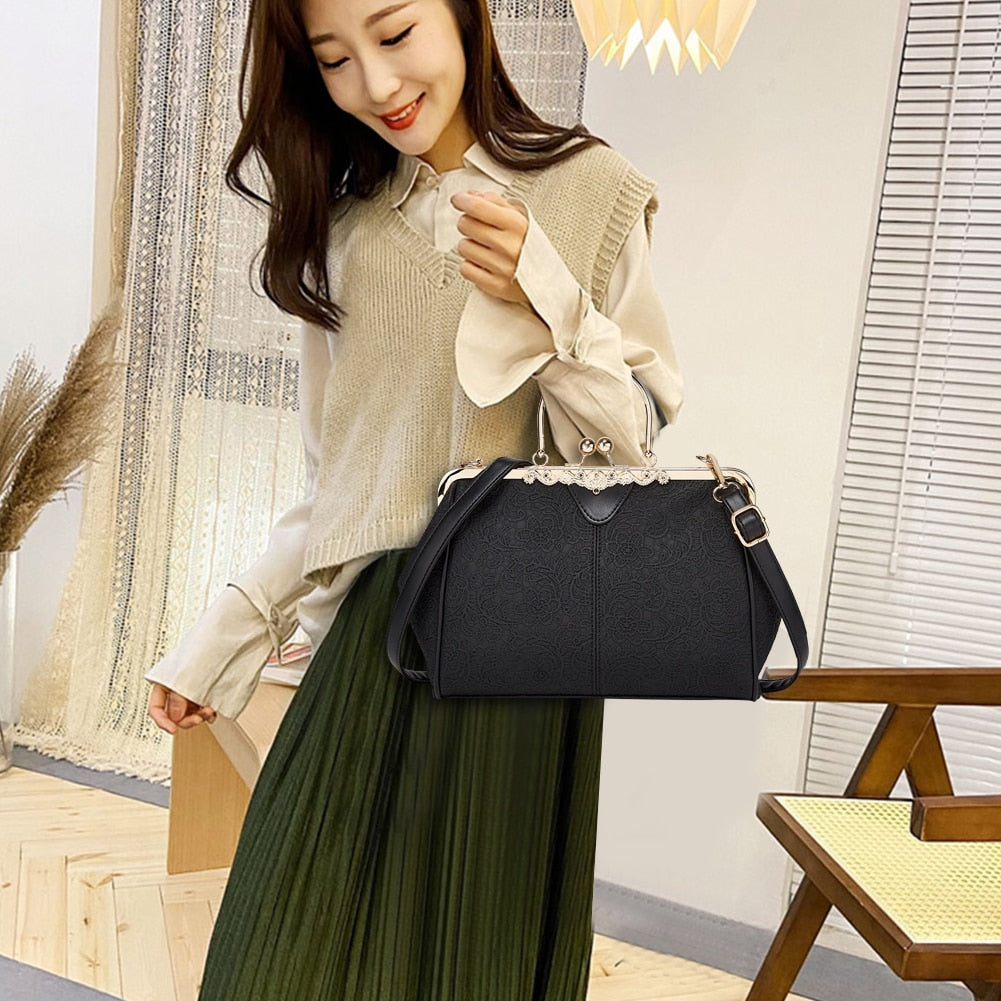 Women Bag European Ladies Handbags Fashion Lace Female Tote Bags