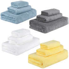 Load image into Gallery viewer, 3 Towel Set, 100%Cotton, Super Soft Hotel High Quality
