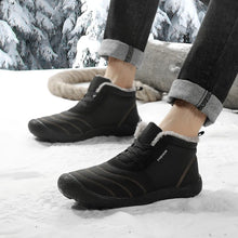 Load image into Gallery viewer, Winter Boot Men Snow Barefoot Rubber Sole Casual Outdoor Working Shoes
