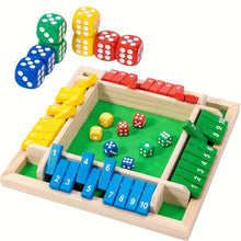 Load image into Gallery viewer, Game, Wooden Board Dice Games for Adults and Kids 2-4 Players
