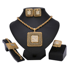 Load image into Gallery viewer, Fashion Trendy Nigerian Wedding African Beads Jewelry Sets
