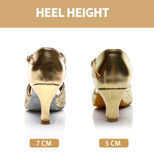 Load image into Gallery viewer, Women Latin dance shoes Tango dance shoes High heels
