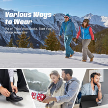 Load image into Gallery viewer, 5 Pairs Men&#39;s Merino Wool Socks Hiking Socks Thick Winter Wool
