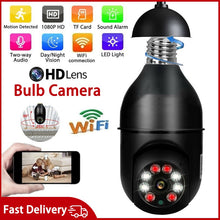 Load image into Gallery viewer, Surveillance Camera Bulb Night Vision Full Color iP Camer wifi Security Monitor - sunnydayhomedecorboutique
