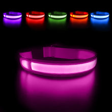 Load image into Gallery viewer, MASBRILL Light Dog Collar USB Charging Rechargeable Waterproof - sunnydayhomedecorboutique
