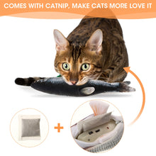 Load image into Gallery viewer, Cat Kicker Fish Toy USB Electric Realistic Catnip Kicker Toy
