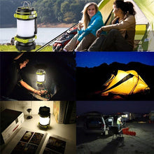 Load image into Gallery viewer, USB Rechargeable LED Torch Camping Lantern Water Resistant Outdoor
