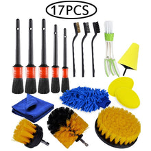 Load image into Gallery viewer, 3-37Pcs/Set Drill Brush Attachments Set cleaning brush for drill Shower Tile - sunnydayhomedecorboutique
