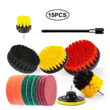 Load image into Gallery viewer, UNTIOR Power Scrubber Brush Set Car Polisher Bathroom Cleaning Kit - sunnydayhomedecorboutique
