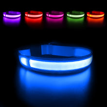 Load image into Gallery viewer, MASBRILL Light Dog Collar USB Charging Rechargeable Waterproof - sunnydayhomedecorboutique
