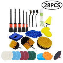 Load image into Gallery viewer, UNTIOR Power Scrubber Brush Set Car Polisher Bathroom Cleaning Kit - sunnydayhomedecorboutique
