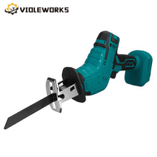 Load image into Gallery viewer, 18V 3000rpm/min Cordless Electric Reciprocating Saw Variable Speed Metal Wood Cutting Tool Electric Saw for Makita 18V Battery - sunnydayhomedecorboutique
