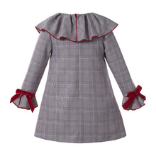 Load image into Gallery viewer, Pettigirl 2022 Winter Kids Christmas Luxury Designer Brithday Party Princess Short Dress Clothing for Toddler Girl Clothes 2-14Y - sunnydayhomedecorboutique
