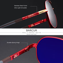 Load image into Gallery viewer, BARCUR Aluminum Vintage Men&#39;s Sunglasses - sunnydayhomedecorboutique
