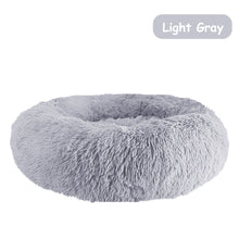 Load image into Gallery viewer, Donut Dog Bed Warm Soft Long Plush Pet Cushion - sunnydayhomedecorboutique
