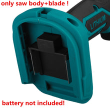 Load image into Gallery viewer, 18V 3000rpm/min Cordless Electric Reciprocating Saw Variable Speed Metal Wood Cutting Tool Electric Saw for Makita 18V Battery - sunnydayhomedecorboutique
