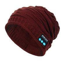 Load image into Gallery viewer, Bluetooth Beanie V5.0 Bluetooth Hat Wireless Earphone
