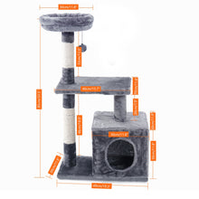 Load image into Gallery viewer, Cat Tree Toy Condo Cat Climbing Tower Multi-layer
