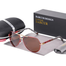 Load image into Gallery viewer, BARCUR Aluminum Vintage Men&#39;s Sunglasses - sunnydayhomedecorboutique
