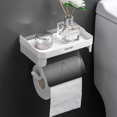 Wall Mount Toilet Paper Holder Bathroom Tissue Accessories Rack Holders - sunnydayhomedecorboutique