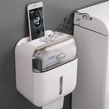 Load image into Gallery viewer, Toilet Paper Roll Holder Creative Waterproof Storage Box Towel Holder Tray Tissue Box
