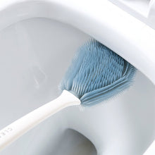 Load image into Gallery viewer, Long Handle TPR Toilet Brush Cleaning Tools Soft Brush Head
