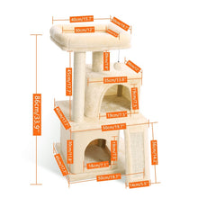 Load image into Gallery viewer, Cat Tree Toy Condo Cat Climbing Tower Multi-layer
