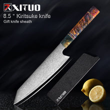 Load image into Gallery viewer, Kitchen Chef Knife High Quality VG10 Japanese Damascus Steel
