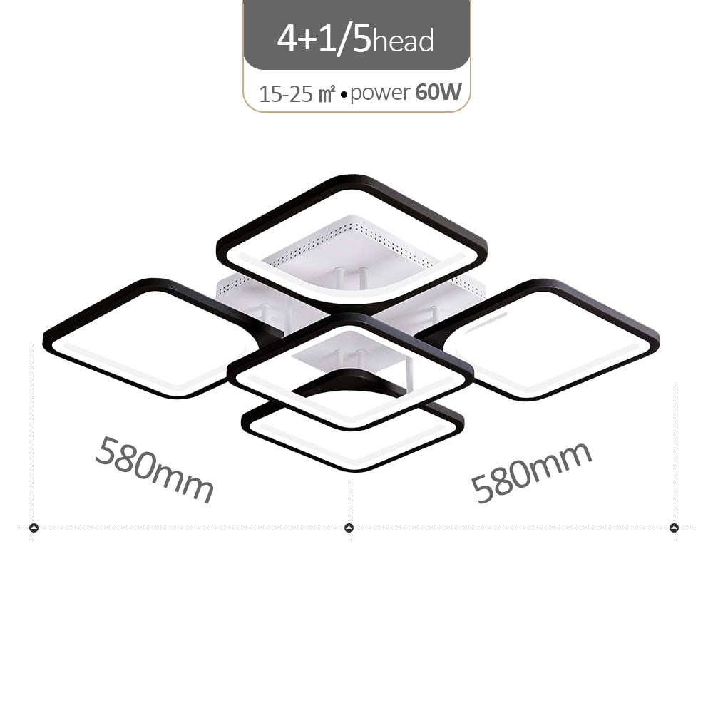 IRALAN New LED Ceiling Lamp Home for Living Room Bedroom Dining Room Modern led  dec Ceiling Light Fixture - sunnydayhomedecorboutique