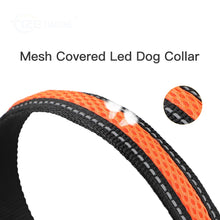 Load image into Gallery viewer, Nylon Dog Collar Flash Night Safety LED Glow Waterproof Dog Harness - sunnydayhomedecorboutique
