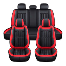 Load image into Gallery viewer, Car Seat Covers Pu Leather Seats Cover Full Set Seat Cushion Cover Front Rear Seat Cover Universal SUV Trucks - sunnydayhomedecorboutique
