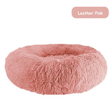 Load image into Gallery viewer, Donut Dog Bed Warm Soft Long Plush Pet Cushion - sunnydayhomedecorboutique
