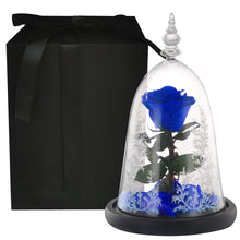 Load image into Gallery viewer, Valentine Gifts Beauty and The Beast Preserved Roses In Glass Forever Eternal Rose Flowers Wedding Valentine Gift for Girlfriend
