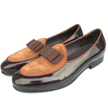 Load image into Gallery viewer, New Handmade Men Brown Banquet Leather Loafers
